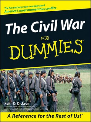cover image of The Civil War For Dummies